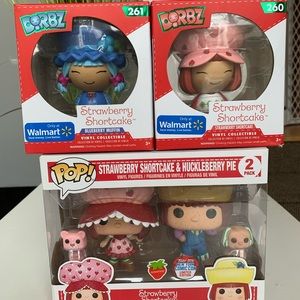 Pop! Dorbz Strawberry shortcake Bundle!